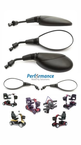 Pride mobility scooter - pride, mirrors